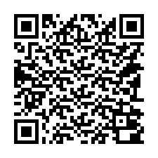 QR-код для номера телефона +14192000038