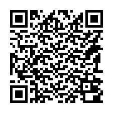 QR-код для номера телефона +14192000045