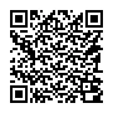 QR kód a telefonszámhoz +14192000048