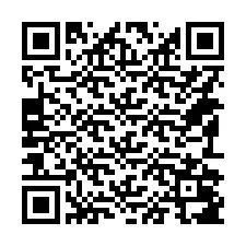 QR код за телефонен номер +14192087103