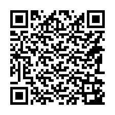 Código QR para número de teléfono +14192143016