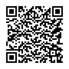 QR-code voor telefoonnummer +14192169308