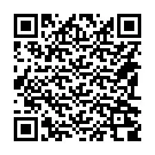 QR Code สำหรับหมายเลขโทรศัพท์ +14192208363