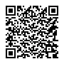 Código QR para número de teléfono +14192208403