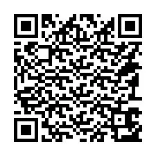 Código QR para número de teléfono +14193653048