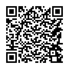 QR-code voor telefoonnummer +14194240717