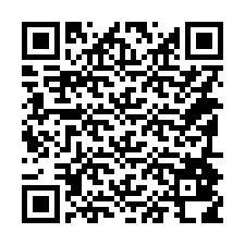 Codice QR per il numero di telefono +14194818719