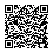 Código QR para número de teléfono +14195498220