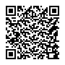 QR-code voor telefoonnummer +14195580075