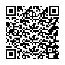 QR код за телефонен номер +14195580135