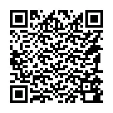 QR Code pour le numéro de téléphone +14195580184