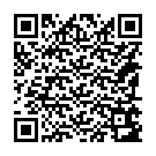 Código QR para número de telefone +14195683495