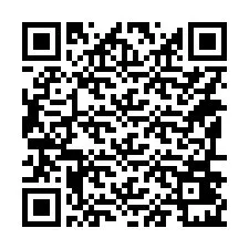 QR код за телефонен номер +14196421362