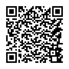 QR-koodi puhelinnumerolle +14196840839