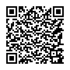 QR-Code für Telefonnummer +14197181134