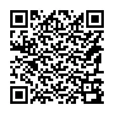 Kode QR untuk nomor Telepon +14197192005