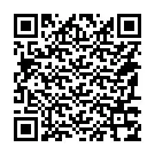 QR Code สำหรับหมายเลขโทรศัพท์ +14197374554