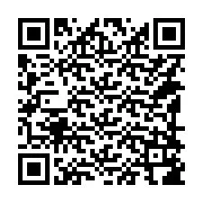 Código QR para número de telefone +14198186224