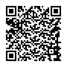 QR-code voor telefoonnummer +14199896834