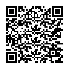 Código QR para número de teléfono +14233016689