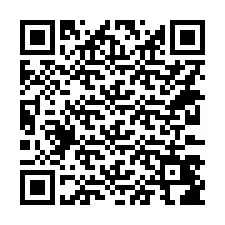 Código QR para número de telefone +14233486454