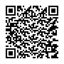 Kode QR untuk nomor Telepon +14233816518