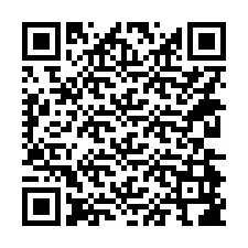 Código QR para número de teléfono +14234986070