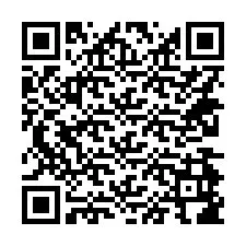 Codice QR per il numero di telefono +14234986086