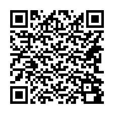 QR Code สำหรับหมายเลขโทรศัพท์ +14242080617