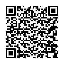 QR-code voor telefoonnummer +14242098931