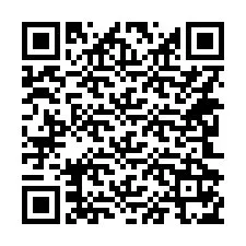 Codice QR per il numero di telefono +14242175246