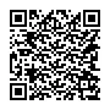 Código QR para número de telefone +14242177784