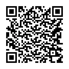 Código QR para número de telefone +14242218475