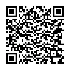 QR-koodi puhelinnumerolle +14242218478