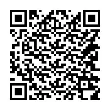 QR kód a telefonszámhoz +14242218479