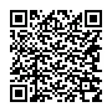 QR Code pour le numéro de téléphone +14242218482