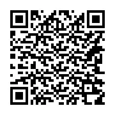 Kode QR untuk nomor Telepon +14242218485