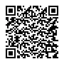 QR-koodi puhelinnumerolle +14242218486