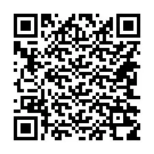 QR код за телефонен номер +14242218487