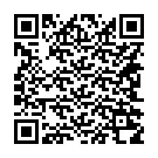 QR-code voor telefoonnummer +14242218492