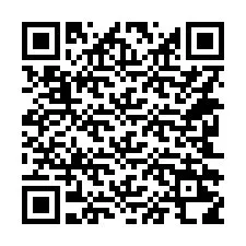 QR-koodi puhelinnumerolle +14242218494