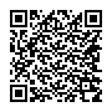 QR-koodi puhelinnumerolle +14242218496