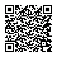 Kode QR untuk nomor Telepon +14242218498