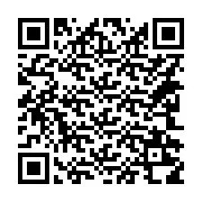 Codice QR per il numero di telefono +14242218509