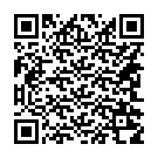 QR код за телефонен номер +14242218513