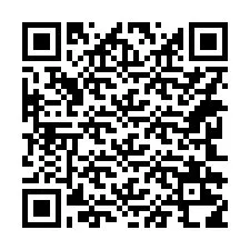 QR код за телефонен номер +14242218515