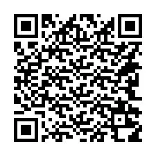 QR Code pour le numéro de téléphone +14242218528