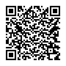 QR kód a telefonszámhoz +14242218529