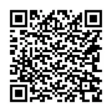 QR-koodi puhelinnumerolle +14242228204