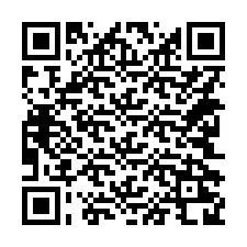 QR-Code für Telefonnummer +14242228239